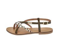 Les Tropeziennes par M. Belarbi Femme Chou Chaussures Ville Sandale, Kaki-Multi, 39
