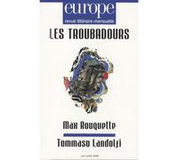 Les troubadours 950 951 juiin juillet 08 max roquette - Collectif - Revue Europe - broché - Revue
