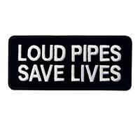 Les tubes bruyants sauvent des vies Brodé à Repasser ou à Coudre Patch