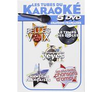 Les Tubes Du Karaoké : Chansons Françaises (Coffret De 5 Dvd)