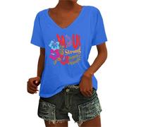 Les Tuniques Bleues 26 Tee Shirt sans Manche Femme Haut Paillette Femme Soiree Chemisier Blanc 12 Ans Top Sport Femme Grande Taille Blouse Femme Chic Manche Longue Corset Baroque (Blue, S)