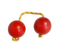 Les œufs de sable africains libérez votre créativité avec cet outil de percussion unique du bout des doigts (rouge)