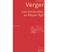 Les universités au Moyen Âge
