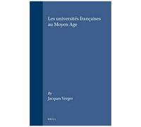 Les Universités Françaises Au Moyen Age