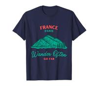 Les Vacances à Paris, en France, Vont Souvent Loin T-Shirt