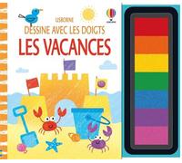 Les vacances – Dessine avec les doigts – Dès 4 ans – Usborne