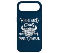 Les Vaches des Highlands sont Mon Animal Spirituel La Vache écossaise des Highlands Coque pour iPhone Air