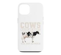 Les Vaches me rendent Heureuse, tu n'es Pas si drôle, Amateur de Vaches, Heifer Coque pour iPhone 13