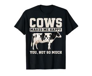 Les Vaches me rendent Heureuse, tu n'es Pas si drôle, Amateur de Vaches, Heifer T-Shirt