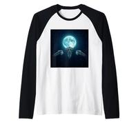 Les vaisseaux spatiaux sous la Lune terrestre Funny Meme Manche Raglan