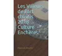Les Valeurs de l'art chinois 2018 Culture Enchères