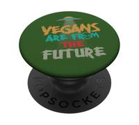 Les végétaliens Viennent du Futur PopSockets PopGrip Adhésif