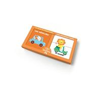 Les véhicules - Un scooter Je joue et j'apprends - Mes premiers mots: 1 livre et 10 puzzles