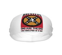 Les Vélos sont L'Espèce Indicatrice d'une Communauté Homme Femme Headband Antidérapant Bandeau Cheveux Élastique Serre Tete pour Basketball Entraînement Football Jogging