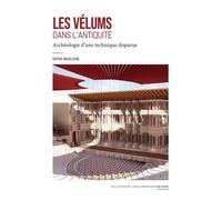 Les vélums dans l’Antiquité Archéologie d’une technique disparue - Sophie Madeleine - Ecole Francaise De Rome - broché - Essai
