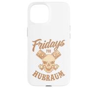 Les vendredis pour Hubraum Skull Pistons Car Power Engine Culture Coque pour iPhone 15