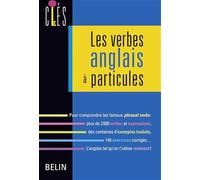 Les verbes anglais à particules