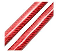 Les Vérins À Gaz Pour Mazda Pour MX5 1989 1990 1991 1992 1993 1994-2005 Kit De Cylindres Capot Amortisseur Avant Modifier Les Vérins À Gaz Tige Piston D'hélice(Red Carbon Fiber)