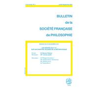 Les vérités de ϴ 10: Remarques sur un chapitre célèbre de la Métaphysique (Bulletin de la SFP, 2021/3)