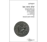 Les Vers d'Or - Pythagore - Pythagore - Adyar - broché - Essai