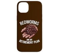 Les vers Rouges sont Mon Plan de Retraite | Funny Worm Farming Coque pour iPhone 14 Plus