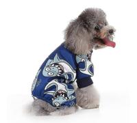 Les Vêtements Pour Chiens Mimigo Noël Halloween Sont Drôles Et Incroyables. Ils Se Sentent Doux Et Confortables, Ce Qui Peut Garder Les Animaux De Compagnie Beaux Et Confortables-Bleu-Xl