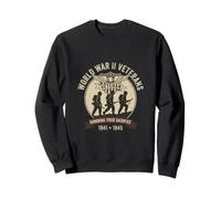Les vétérans de la Seconde Guerre Mondiale honorent Leur Sacrifice 1941-1945 Sweatshirt