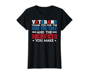 Les vétérans Vous remercient pour Les Sacrifices Que Vous Faites - États-Unis - Amérique T-Shirt Graphique avec Valeur