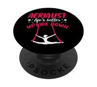 Les Vies aériennes sont Mieux à l'envers des soies PopSockets PopGrip Adhésif