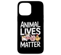 Les Vies d'animaux végétariens comptent Coque pour iPhone 13 Pro Max