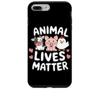 Les Vies d'animaux végétariens comptent Coque pour iPhone 7 Plus/8 Plus