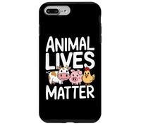 Les Vies d'animaux végétariens comptent Coque pour iPhone 7 Plus/8 Plus