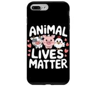 Les Vies d'animaux végétariens comptent Coque pour iPhone 7 Plus/8 Plus