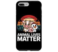 Les Vies d'animaux végétariens comptent Coque pour iPhone 7 Plus/8 Plus