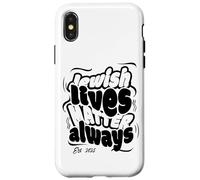 Les Vies juives comptent Toujours | Israël Jewish Coque pour iPhone X/XS