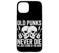 Les Vieux Punks ne meurent jamais, Nous restons Juste à l'arrière, Rock and Roll Coque pour iPhone 15 Plus