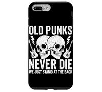 Les Vieux Punks ne meurent jamais, Nous restons Juste à l'arrière, Rock and Roll Coque pour iPhone 7 Plus/8 Plus