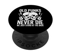 Les Vieux Punks ne meurent jamais, Nous restons Juste à l'arrière, Rock and Roll PopSockets PopGrip Adhésif