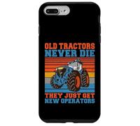 Les Vieux tracteurs ne meurent jamais, Ils Ont Juste de Nouveaux tracteurs opérateurs Coque pour iPhone 7 Plus/8 Plus