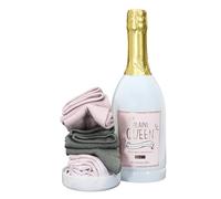 Les Vilaines Filles- Coffret Bouteilles 3 Paires de Chaussettes à