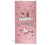 Serviette de plage en microfibre ma place de bombasse