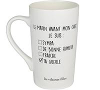 Les Vilaines Filles Le Studio Tall Tasse Blanc