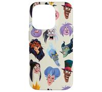 Les vilains visages des méchants de Disney Coque pour iPhone 14 Pro