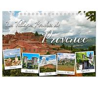 Les villages perchés de Provence (Calendrier de bureau 2026 DIN A5 vertical), CALVENDO calendrier mensuel: Les plus beaux villages perchés de Provence autour du Mont Ventoux