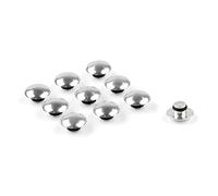 Les Vis 10Pcs Motorcycle Moto Universal M10 8MM Hex Socket Screw Nut Head Cover Cap Aluminum Alloy Motorcycle Bolts And Nuts Accessories
