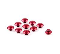 Les Vis 10Pcs Motorcycle Moto Universal M10 8MM Hex Socket Screw Nut Head Cover Cap Aluminum Alloy Motorcycle Bolts And Nuts Accessories