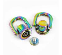 les vis à tête ronde, D Ring Bag Handle Screw Rivets 10mm Multicolor 5/10/20pcs for DIY Craft(Colored,10mm-10Pcs)