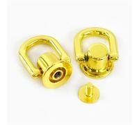 les vis à tête ronde, D Ring Bag Handle Screw Rivets 10mm Multicolor 5/10/20pcs for DIY Craft(Gold,10mm-10Pcs)