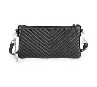 LES VISIONNAIRES Alice Portefeuille d'embrayage Cuir véritable 27 cm gris