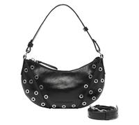 LES VISIONNAIRES Enya Mini Rivet Sac à bandoulière Cuir 27 cm noir